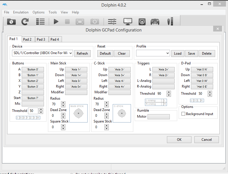 dolphin emulator controller setup mac